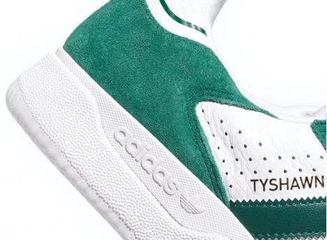 Adidas Skateboarding Tyshawn Low Collegiate Green / Collegiate Green / Cloud White JQ1138