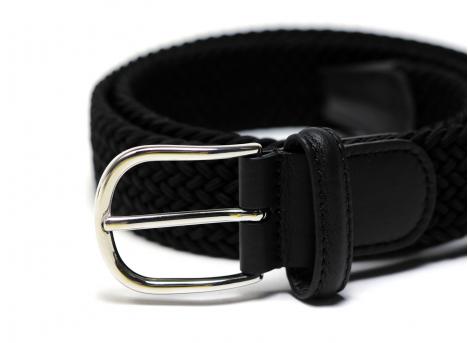 Anderson Woven Elastic Belt Black