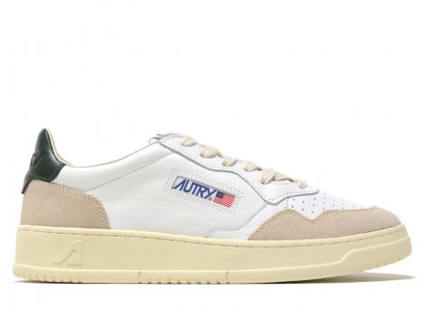 Autry 01 Low LS56 Leather Suede White / Mountain