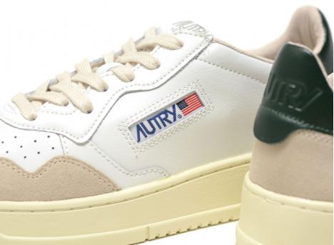 Autry 01 Low LS56 Leather Suede White / Mountain