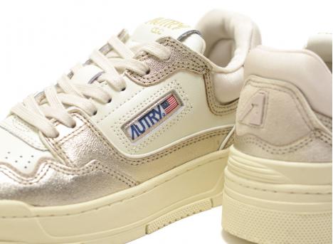 Autry CLC Low MB01 White / Platinum