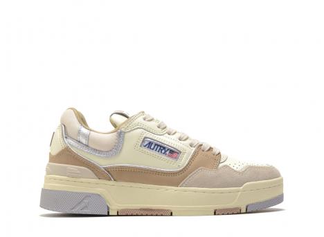 Autry CLC Low UN05 Suede / Nabuk Natural / Silver