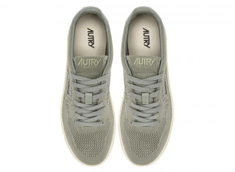 Autry Easeknit Low KN24 Knit / Leather Seagrass