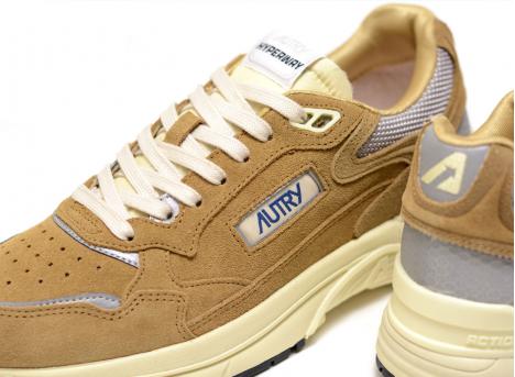 Autry Hyperway Low RF03 Suede / Mesh Copper / Silver