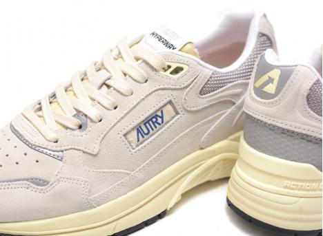 Autry Hyperway Low RF06 Suede / Mesh White / Silver