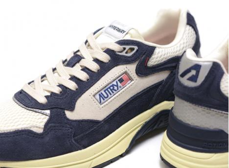 Autry Hyperway Low SA02 Suede / Mesh Blue / Silver