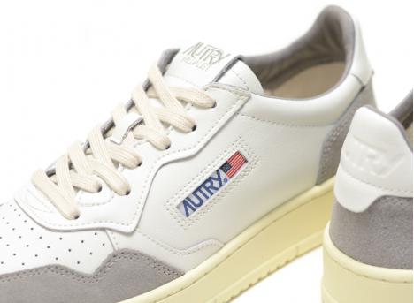 Autry Medalist Low FT01 Soft Leather / Suede White / Vapor
