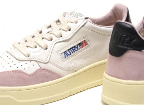 Autry Medalist Low GS20 Goat / Suede Powder / Black