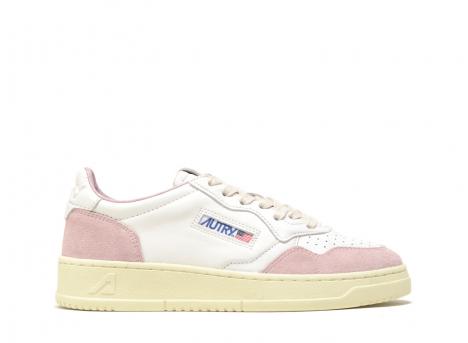 Autry Medalist Low GS36 Goat / Suede White / White
