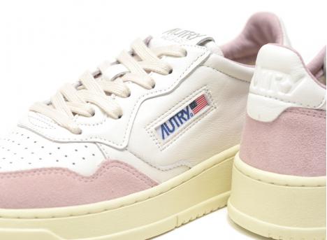 Autry Medalist Low GS36 Goat / Suede White / White