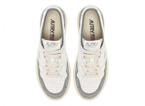 Autry Medalist Low GS37 Goat / Suede White / Grey
