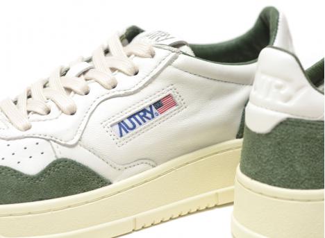 Autry Medalist Low GS40 Goat / Suede White / Military