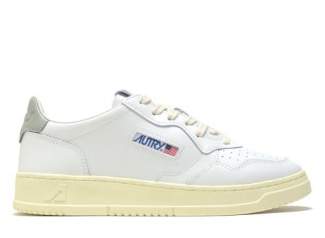 Autry Medalist Low LL11 Leather White / Seagr