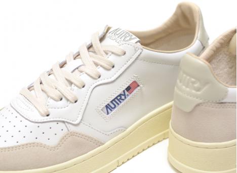 Autry Medalist Low LS14 Leather / Suede White / Pelican