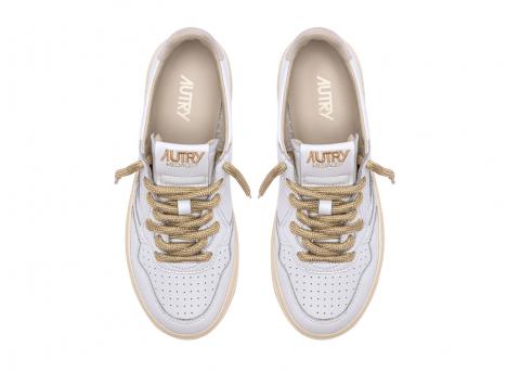 Autry Medalist Low SW01 Leather / Swoll White / White