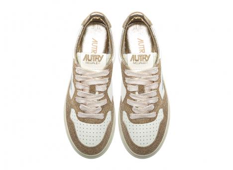 Autry Medalist Low TA03 Leather / Stars Marsh / Sand
