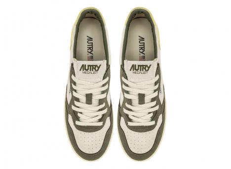 Autry Medalist Low TS05 Tricolor Suede Schio / Lemon