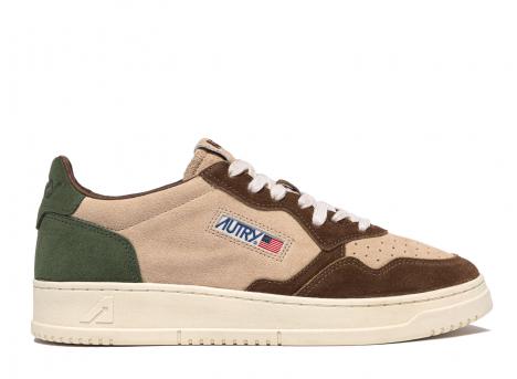 Autry Medalist Low TS17 Tricolor / Suede Capper / Land