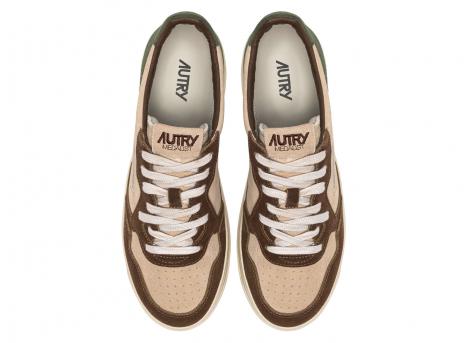 Autry Medalist Low TS17 Tricolor / Suede Capper / Land