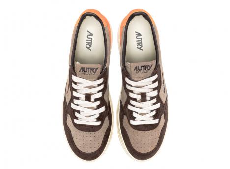 Autry Medalist Low TS21 Tricolor / Suede Moka / Fanta