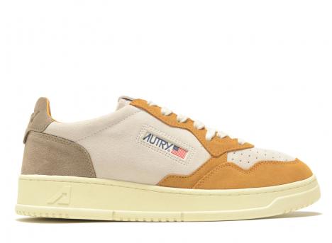 Autry Medalist Low TS24 Tricolor Suede Brnmus / Ant