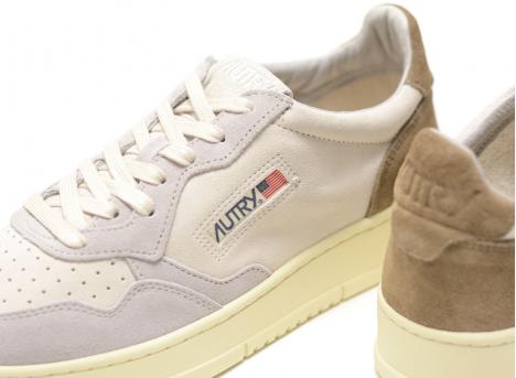 Autry Medalist Low TS27 Tricolor Suede Vapor / Cigar