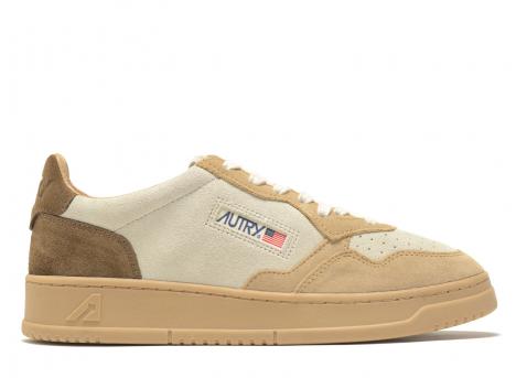 Autry Medalist Low TS31 Tricolor Suede Peanut / Trundra