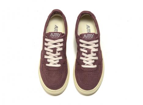 Autry Medalist Low UW01 Suede Edel / Chianti