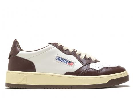 Autry Medalist Low WB46 Leather White / Chestnut