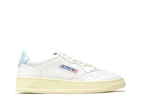 Autry Medalist Low LL64 Leather White / Celeste