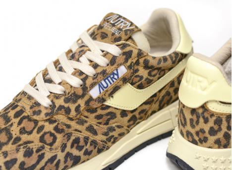 Autry Reelwind Low UJ02 Suede Leopard
