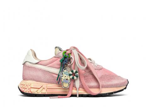 Autry Reelwind Super Vintage Low YS02 Suede / Nylon White / Red