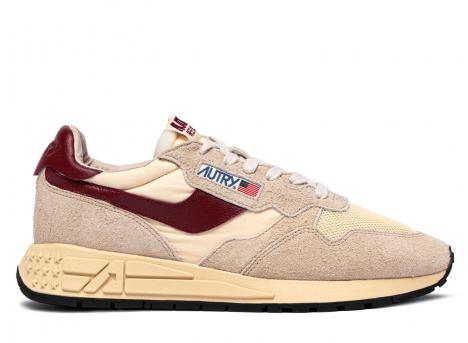 Autry Reelwind UT25 Suede Ecru / Rubwine