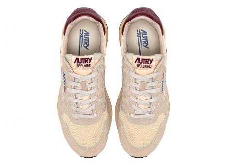 Autry Reelwind UT25 Suede Ecru / Rubwine