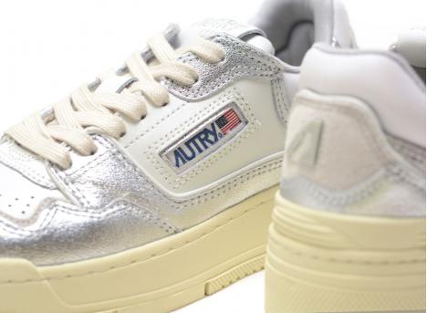 Autry Rookie Low MB02 White / Silver