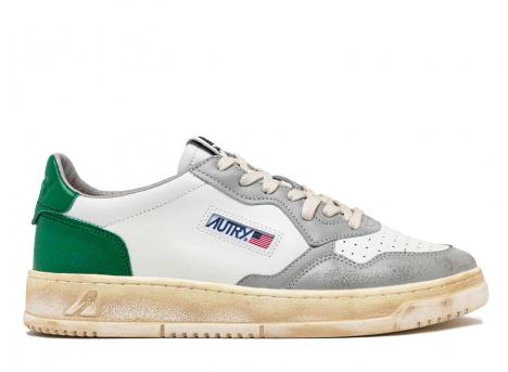Autry Super Vintage SV02 Leather White / Green / Grey