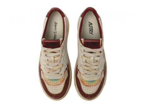 Autry Super Vintage TP02 Print White / Brick