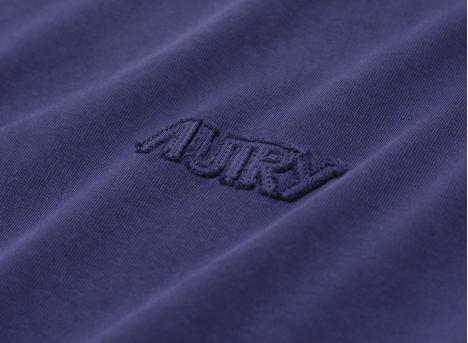 Autry Tshirt Main Heavy Cotton Blue