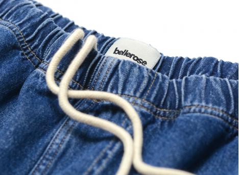 Bellerose Flanky Shorts Mid Blue Marble