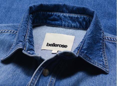 Bellerose Poach61 Overshirt Md Blue Marble