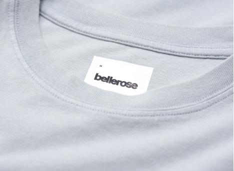 Bellerose Vouch Tshirt Fog Blue