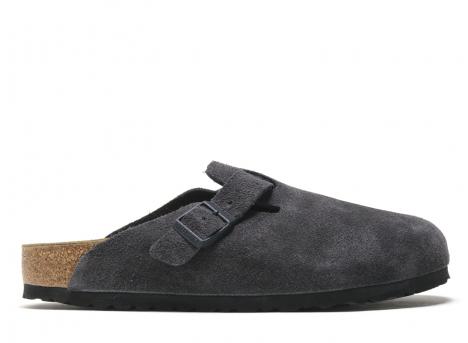 Birkenstock Boston LEVE Velvet Grey 1028602 / 1028552