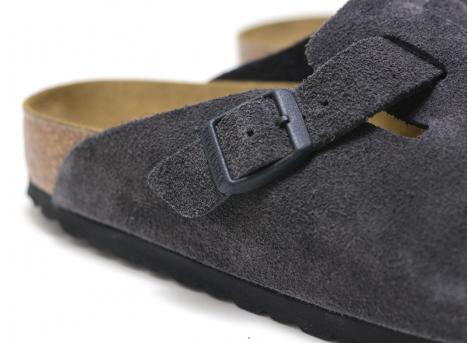 Birkenstock Boston LEVE Velvet Grey 1028602 / 1028552