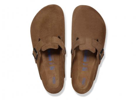 Birkenstock Boston SFB LEVE Dark Tea Tonal FB 1030814