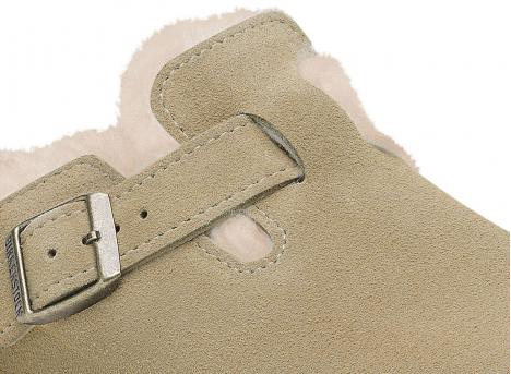 Birkenstock Boston Shearling LEVE Taupe LAF 1028289 / 1028299
