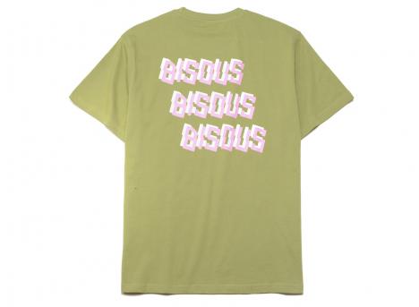 Bisous Skateboards Bisous X3 Tshirt Army Green