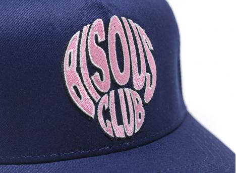 Bisous Skateboards Blow Up Cap Navy