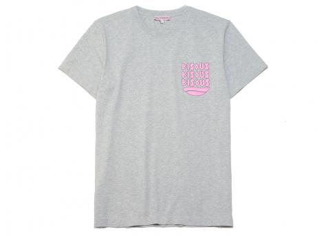 Bisous Skateboards Cap D Agde Tshirt Sport Grey