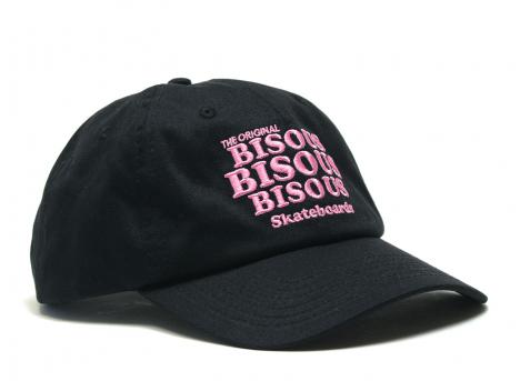 Bisous Skateboards Caps Grease Black