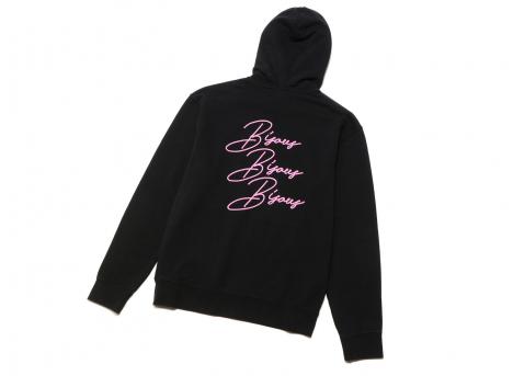 Bisous Skateboards Cigarette Hoodie Black